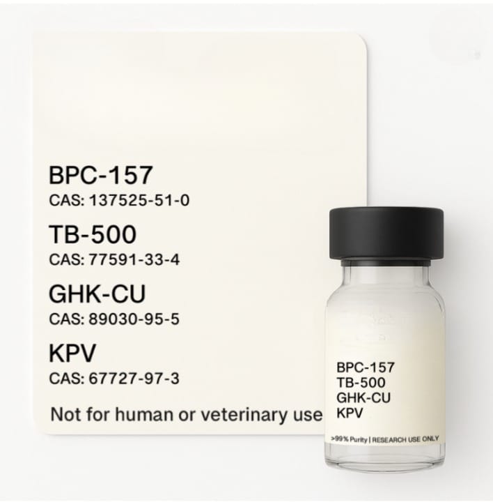 “KLOW” – BPC-157/TB-500/GHK-Cu/KPV
